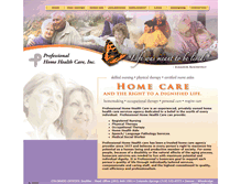 Tablet Screenshot of homecarephhc.com